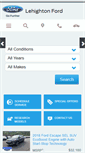 Mobile Screenshot of lehightonford.com